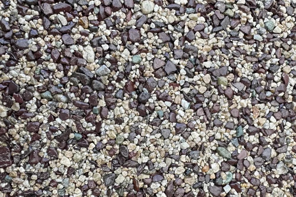 St Kitts resin bound aggregate blend