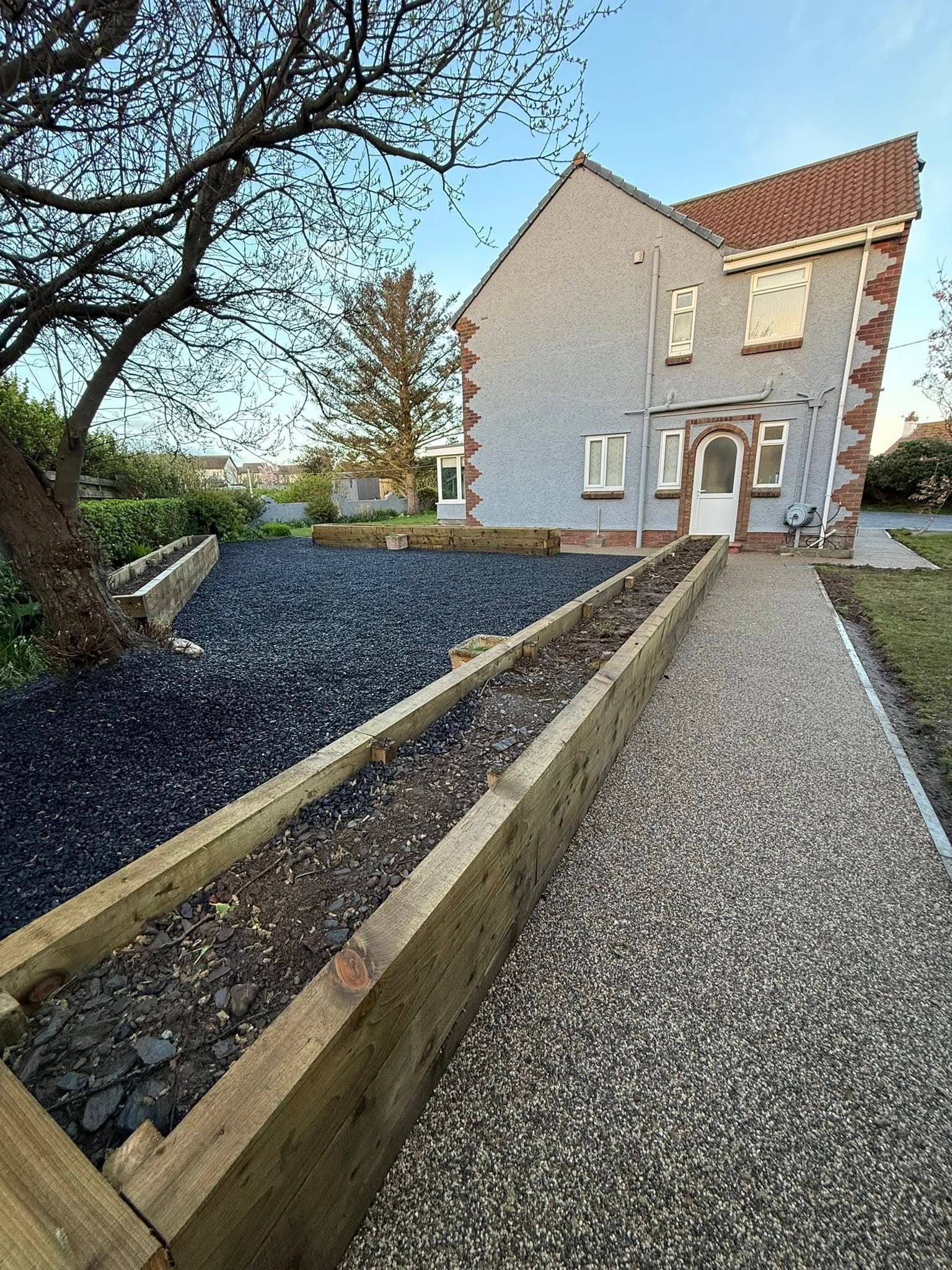 Grey Resin Driveway