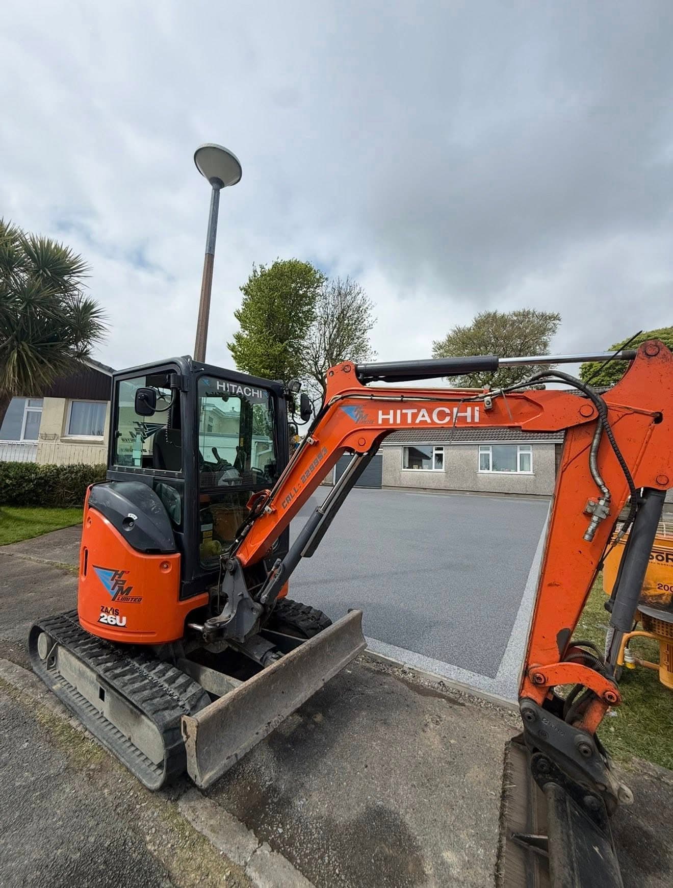 Large Tarmac Driveway