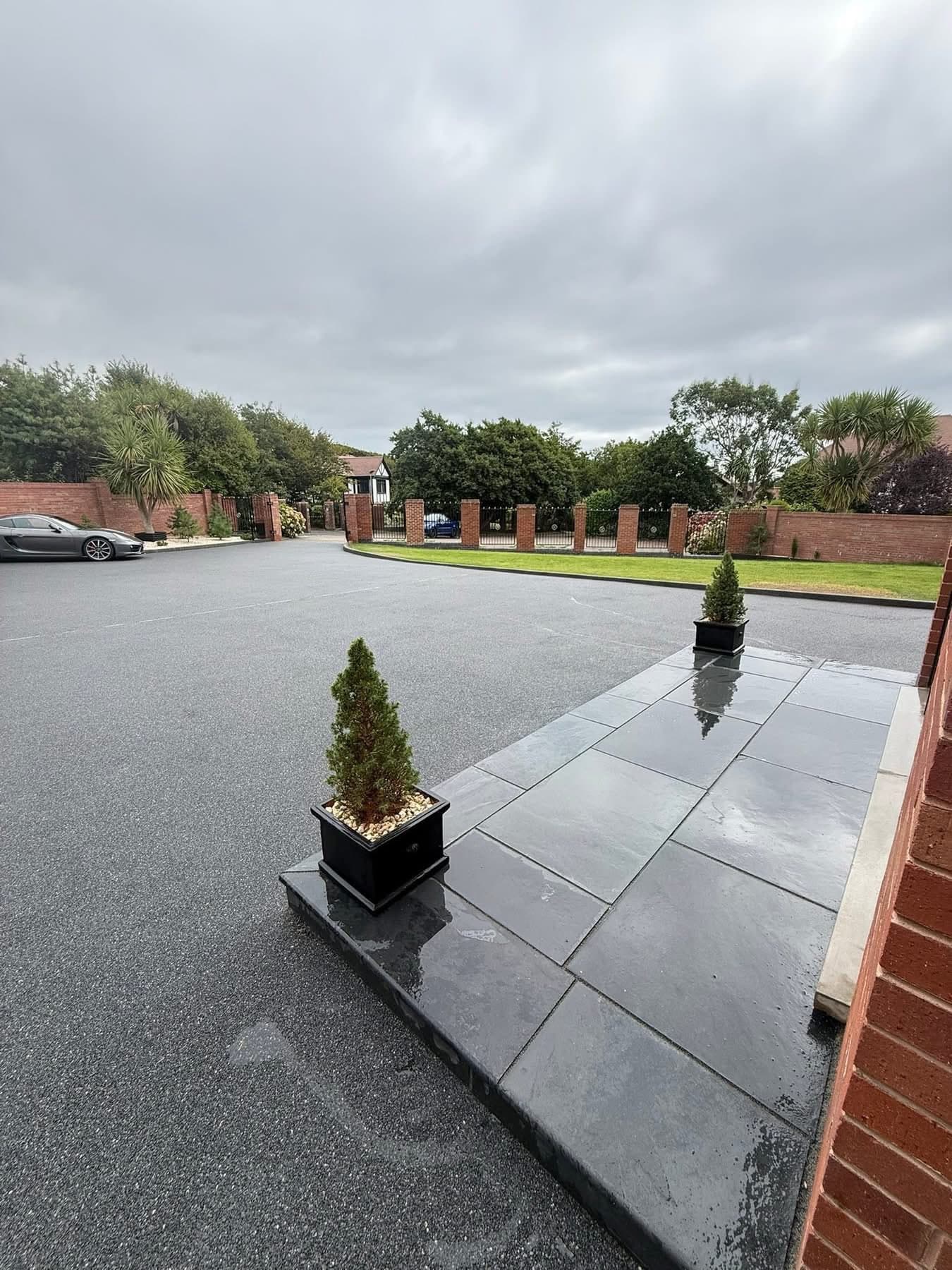 Front Entrance Paving